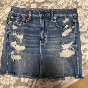Jean skirt from AE